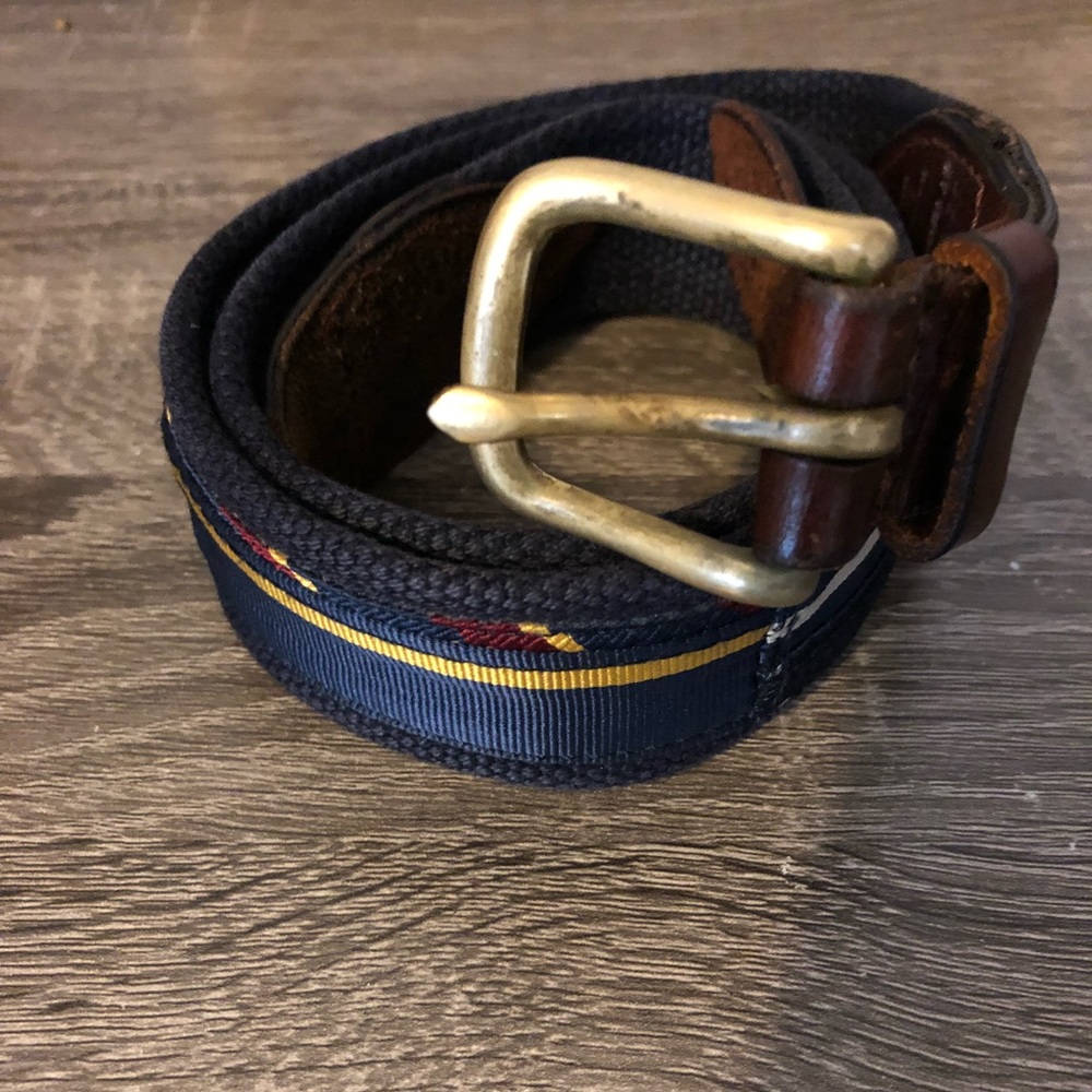 Rugby Ralph Lauren Vintage Tie Print Belt